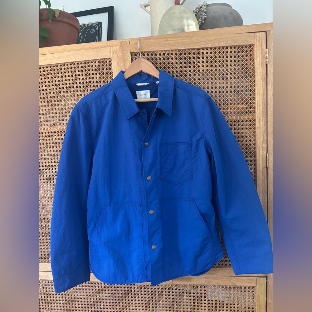 NWOT Billy Reid Royal Blue Lightweight Jacket (L)